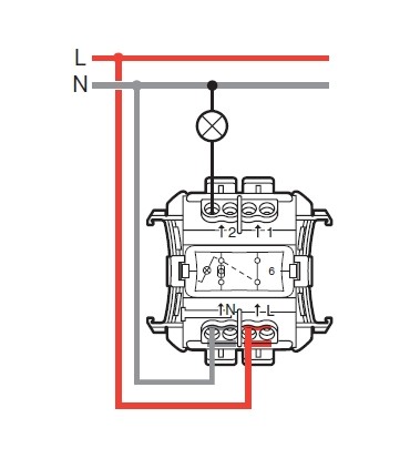 va et vient témoin Plexo étanche Phase distribuée-Legrand-069712-IM#14057