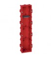 Boite d'encastrement BATIBOX maçonnerie 4 postes Prof 40 mm
