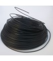 Fil H07VU 1.5 mm² NOIR. Couronne de 100 mètres