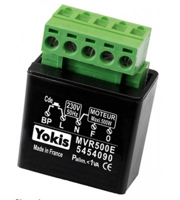 Micro module commande volet roulant MVR500E-Yokis-5454090-IM#16554