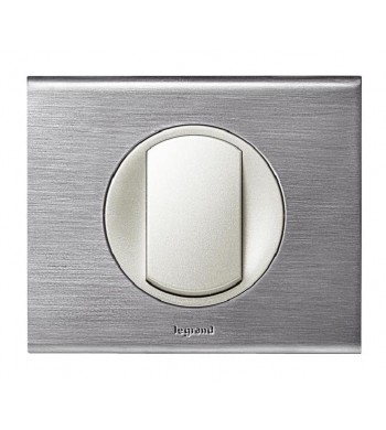 Permutateur Céliane Inox Brossé complet-Legrand-C2065-IM#22331