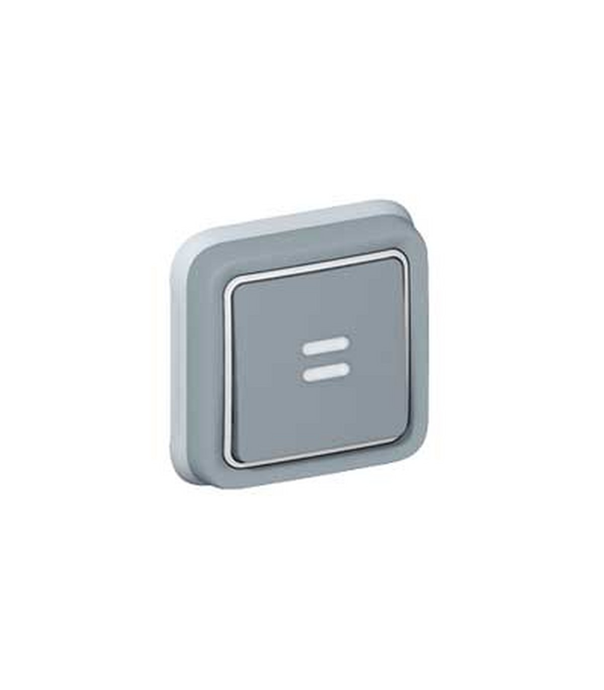 Va Et Vient Avec Voyant Legrand C3551 | va et vient avec voyant lumineux. Plexo Gris encastré