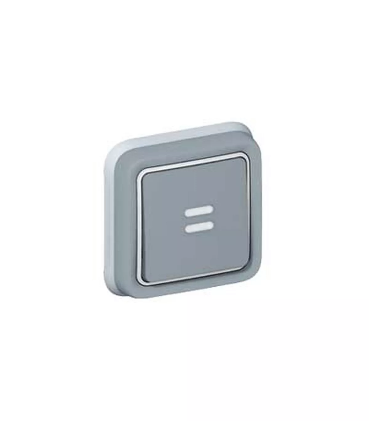 Interrupteur Avec Voyant Lumineux Brico Dépôt Legrand C3551 | va et vient avec voyant lumineux. Plexo Gris encastré