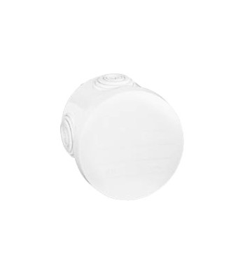Boite ronde étanche Plexo diametre 70mm blanche