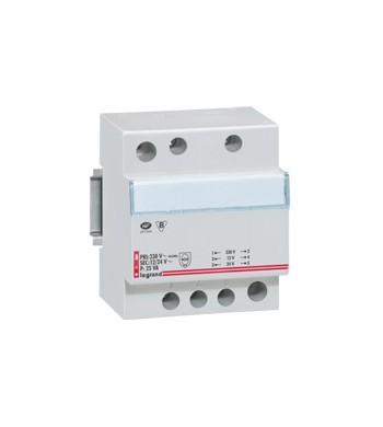 Interrupteur horaire digital modulaire programmable journalière ou  hebdomadaire - 1 sortie 16A 250V alimentation 230V - 412631 - LEGRAND