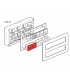 Cadre saillie 2 x 10 modules Horizontal ( profondeur 40 mm)-Legrand-080278-IM#31407