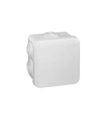 Boite carrée étanche Plexo 80x80x40mm blanche-Legrand-092013-IM#32136