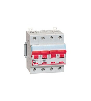 Interrupteur sectionneur de tête 400V - 4 pôles - 63A-Legrand-406544-IM#32207