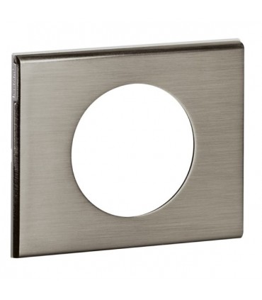 Plaque Céliane 1 poste Inox Brossé-Legrand-069101-IM#32341