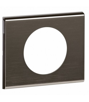 Plaque Céliane 1 poste Black Nickel-Legrand-069031-IM#32343