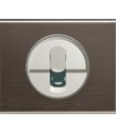 Prise RJ45 Cat 6 FTP Céliane Nickel Sombre Satiné  complete