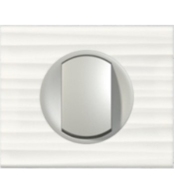 Poussoir Céliane Corian Blanc complet-Legrand-NC1421-IM#34450