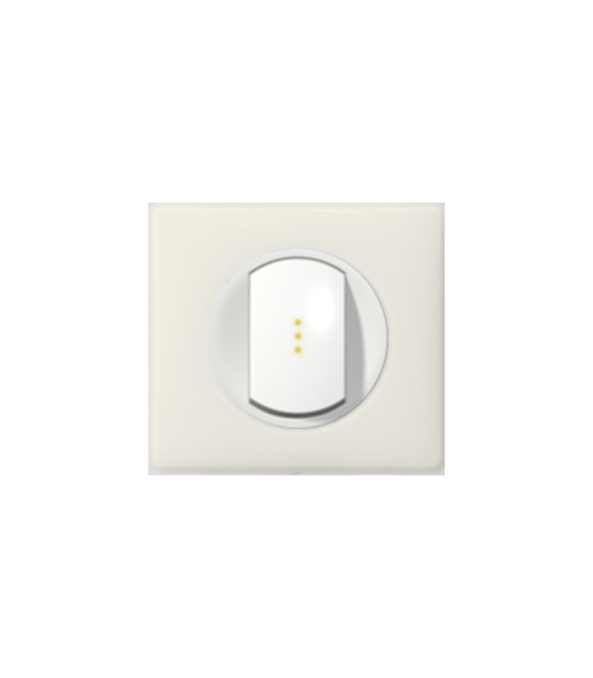 Interrupteur Va et vient Avec Voyant Lumineux Legrand Legrand NC1473B | Interrupteur va et vient à Voyant lumineux Céliane avec enjoliveur Blanc