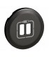 Enjoliveur Céliane Graphite chargeur USB-Legrand-067956-IM#35429