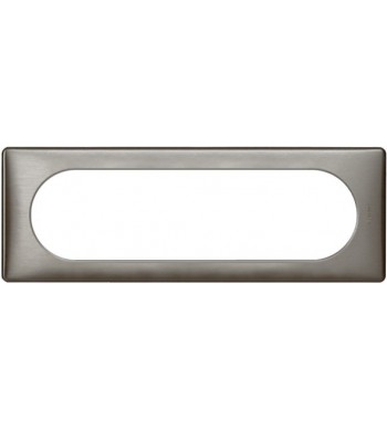 Plaque Céliane Métal 6/8 Tungstène entraxe 71mm-Legrand-068976-IM#35681