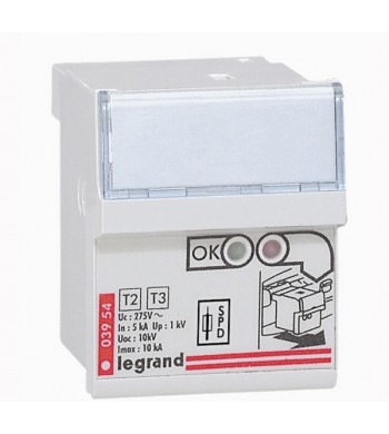 Cassette de rechange pour parafoudre 12kA-Legrand-003954-IM#35927