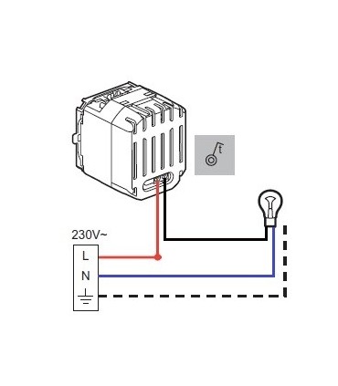 Interrupteur PLEXO temporisé Minuterie Saillie Gris-Legrand-C2891-IM#35989