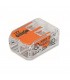 10 Bornes connexion rapide à levier 4 mm² pour raccordement 2 fils-Wago-221-412-10-IM#36729