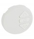 Enjoliveur Blanc commande volet SOMFY