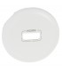 Enjoliveur Céliane Blanc pour prise HDMI-Legrand-068216-IM#36802