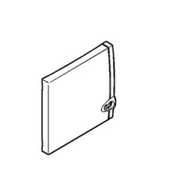 Porte coffret mini - 8/9 modules - blanc RAL 9010-Legrand-001328-IM#37031