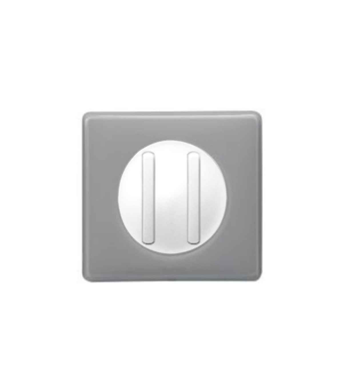 Interrupteur Double Va Et Vient Legrand Legrand NC4737 | Double Interrupteur - va et vient doigt étroit Céliane Gris Perle