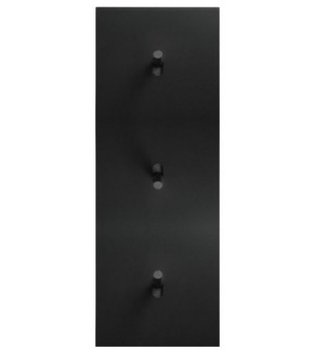 Triple Interrupteur Art Epure Noir MAT - 2 postes-Arnould-67806-IM#37314