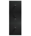 Triple Interrupteur Art Epure Noir MAT - 2 postes