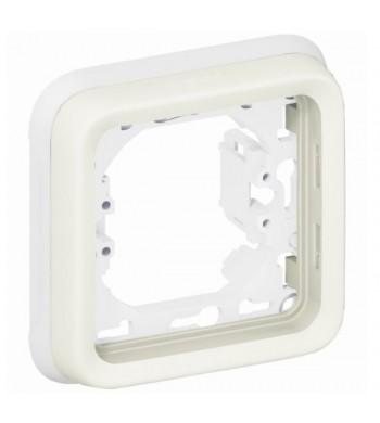 Support plaque Plexo 1 poste Blanc à compléter-Legrand-069692-IM#37343