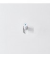 Bouton poussoir lumineux Art Epure Blanc Satin