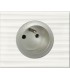 Prise de courant complète Plaque haut de gamme Corian Blanc-Legrand-NC1428-IM#37522