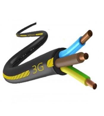 Câble R02V 3G2,5 mm² - couronne de 25 mètres-Nexans-FIL3G2.5-IM#37801