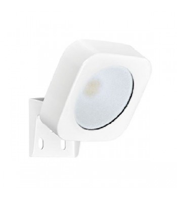 Projecteur extérieur Blanc - Led 10W - blanc chaud-ARIC Luminaire éclairage-50498-IM#38482