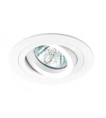 Spot Rond orientable Blanc Mat. --POL26210-IM#38892