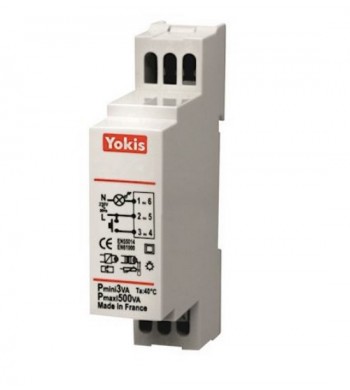 Télérupteur modulaire MTR500M - Temporisable-Yokis-Y5454060-IM#38999