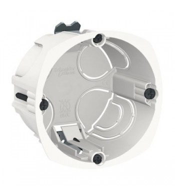 Boite d'encastrement Cloison sèche 1 poste Batibox Prof 40 mm - Schneider