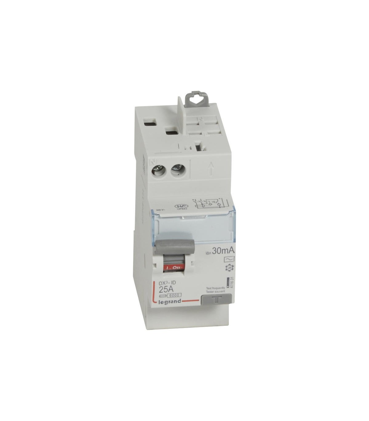 Interrupteur différentiel 30mA 25A type AC Legrand