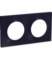 Plaque Odace Styl 2 postes Anthracite