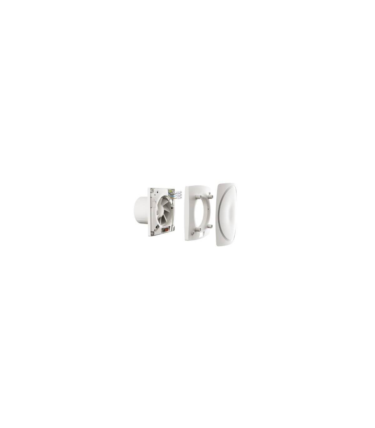 Extracteur Salle De Bain Avec Détecteur Humidité Atlantic Atlantic 123239 | Extracteur d'air permanent Curv Genius 100 IH - WC/Salle de Bain