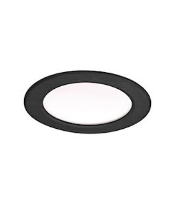 Downlight IP20/ 65 noir LED 20W CCT | FLAT-ISO-ARIC Luminaire éclairage-50704-IM#40138