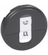 Enjoliveur Graphite pour prise RJ45 Céliane-Legrand-067951-IM#40287