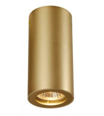 Spot Cylindrique en saillie Laiton doré-SLV-151813-IM#40301