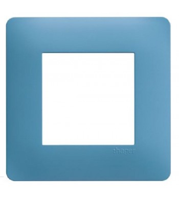 Plaque simple Bleu Email Essensya-Hager-WE441-IM#40335