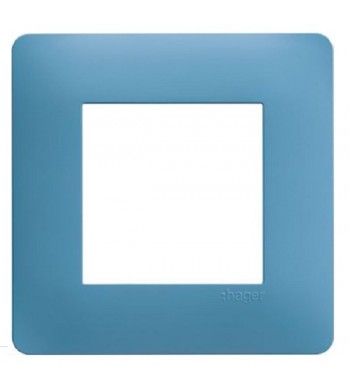 Plaque simple Bleu Email Essensya-Hager-WE441-IM#40335