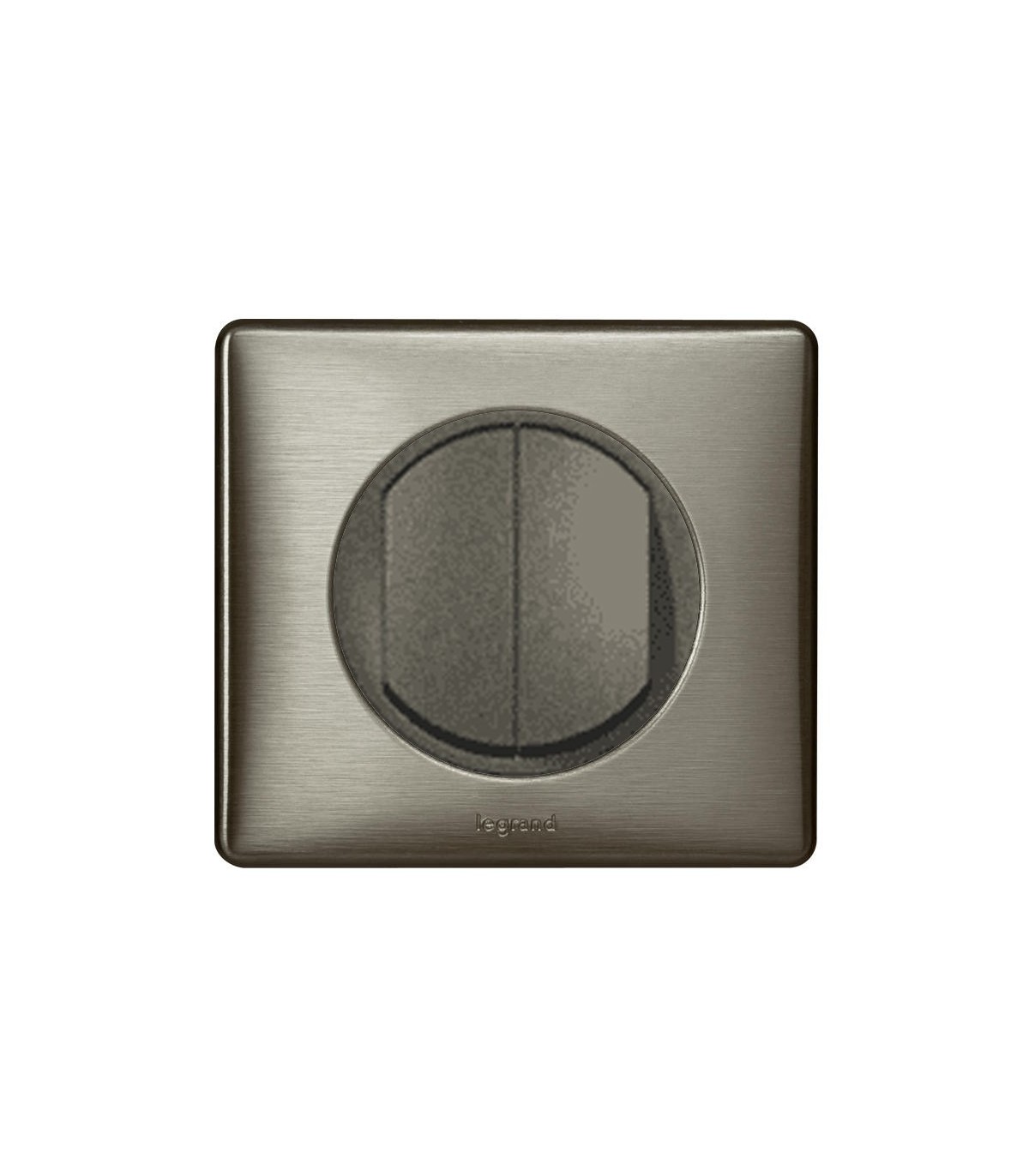 Bouton Poussoir Va Et Vient Legrand NC2100G | Bouton Poussoir + va et vient Céliane Tungstène Graphite complet