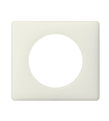 Plaque Céliane Poudré, 1 poste, finition: Craie Blanc-Legrand-066701-IM#41490