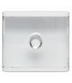 Habillage platine de branchement porte transparente