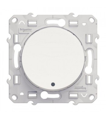 S321266 - bouton poussoir avec porte étiquette 10AX Ovalis - 250V