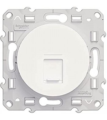 Mécanisme Grade 3 STP prise RJ45 Odace-Schneider Electric-S520477-IM#41990