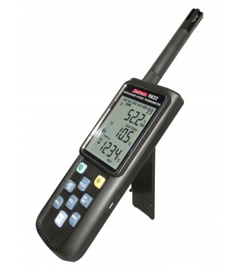 Hygro-thermomètre portable.Thermocouple K,J,E,T,N,R,S.Humidité 0 à 100%.-SEFRAM-SEFRAM9822-IM#42147